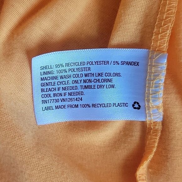Wild Fable  Halter Dress/Cover-Up In Vibrant Yellow Womens Size L(runs Small) - Picture 12 of 12